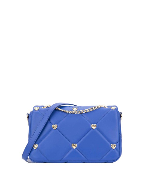 MOSCHINO: ショルダーバッグ online - ショルダーバッグ - ブルー