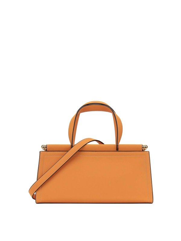 MOSCHINO: Schultertaschen online - Schultertasche - Orange