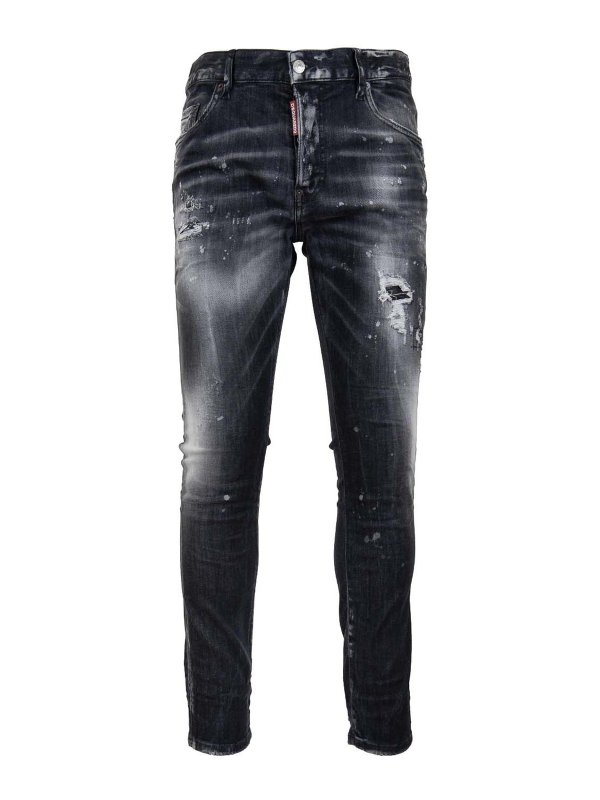 DSQUARED2: straight leg jeans - Jeans
