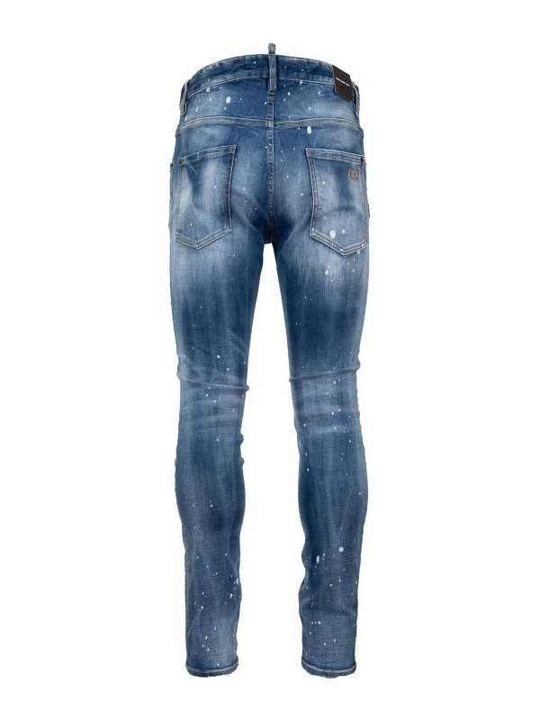 DSQUARED2: jeans dritti, a sigaretta online - Jeans