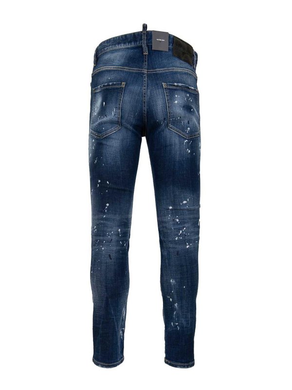 DSQUARED2: jeans dritti, a sigaretta online - Jeans