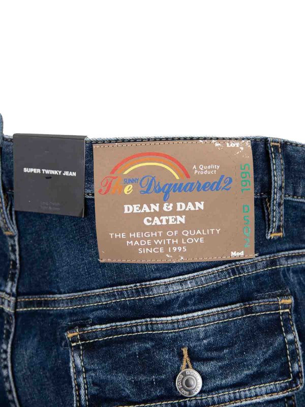 The Best Shops DSQUARED2: ストレートジーンズ - ストレートジーンズ - デニム