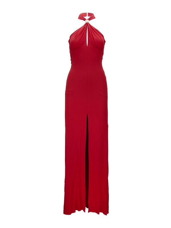 ELISABETTA FRANCHI: イブニングドレス - イブニングドレス - 赤
