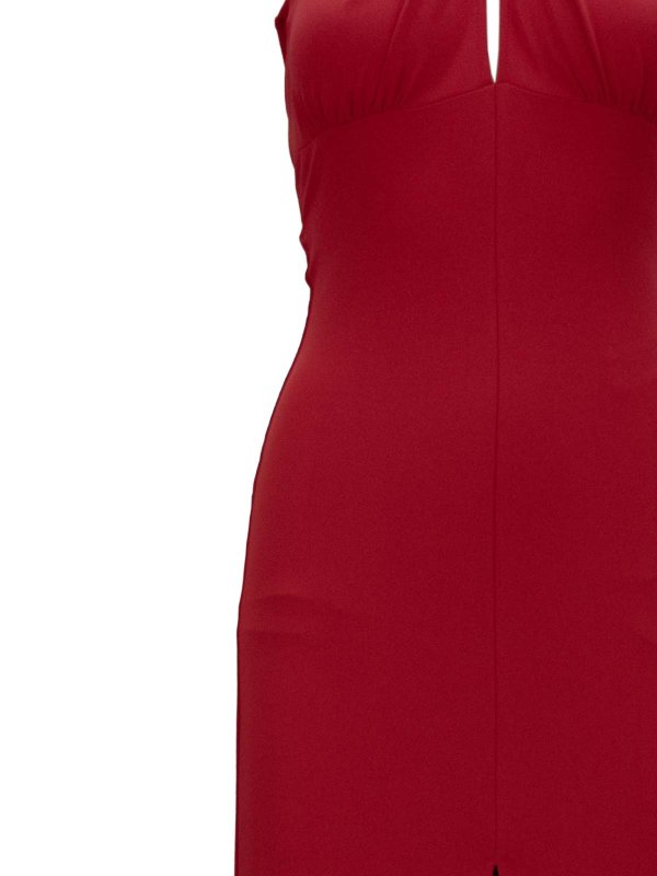 イブニングドレス - 赤 shop online: ELISABETTA FRANCHI