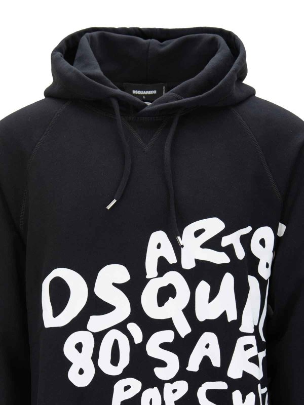The Best Shops DSQUARED2: Sweatshirts & Pulls - Sweat-Shirts - Noir