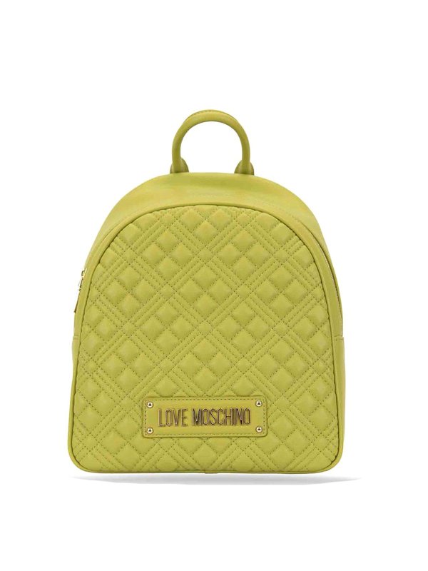 MOSCHINO: Sacs à dos - Sac À Dos - Jaune