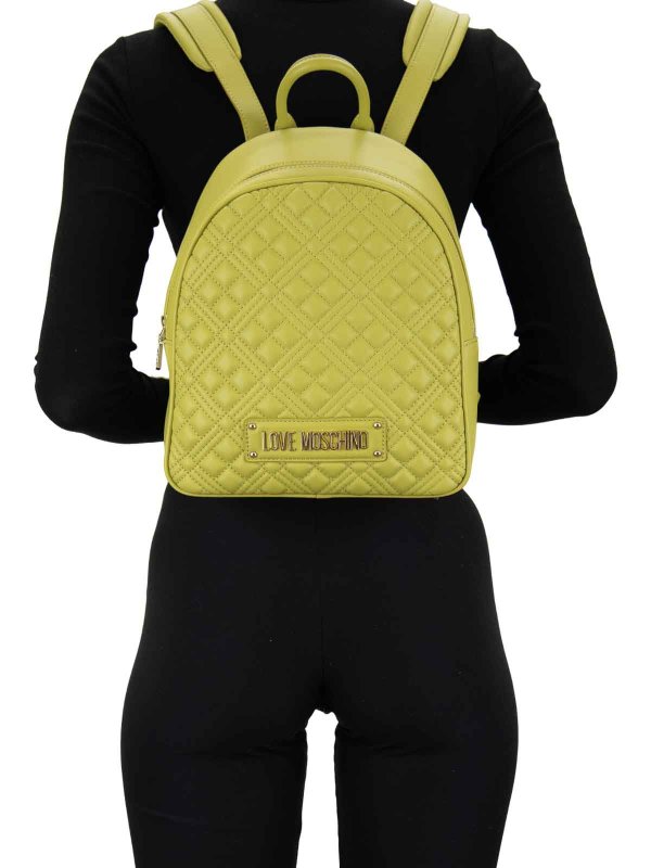 Sac À Dos - Jaune shop online: MOSCHINO