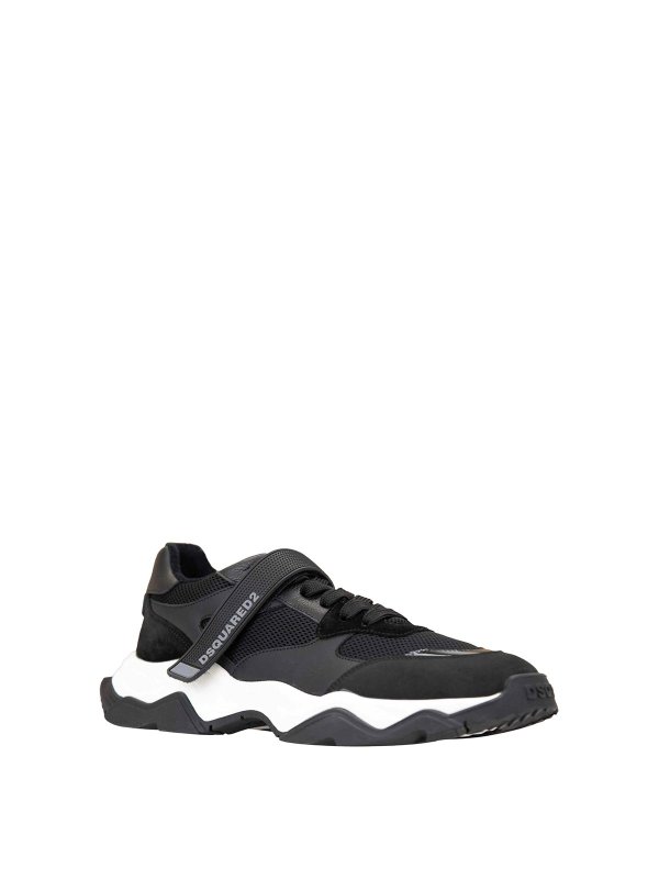 DSQUARED2: Chaussures de sport online - Baskets - Noir