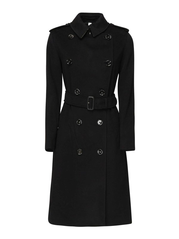 BURBERRY: trench coats - Trench Kensington In Cashmere