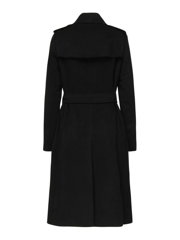 BURBERRY: trench coats online - Trench Kensington In Cashmere