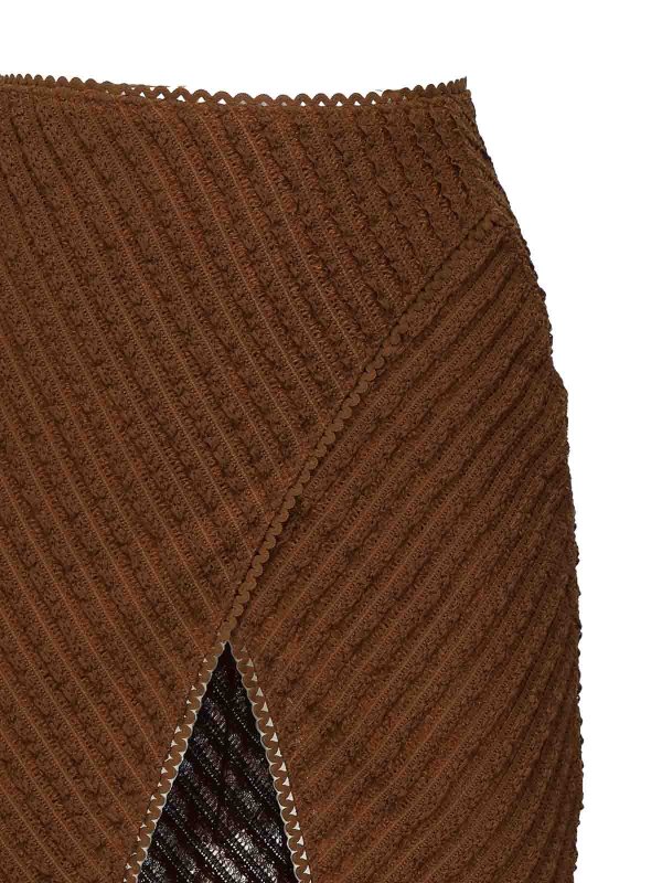 CHARO RUIZ: Lange Röcke online - Langer Rock - Braun