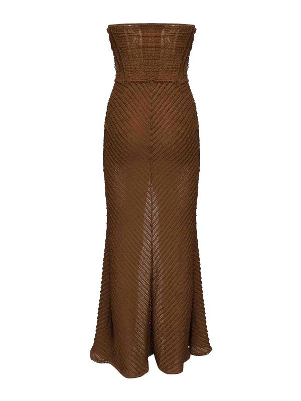 CHARO RUIZ: Vestidos largos online - Vestido Largo - Marrón