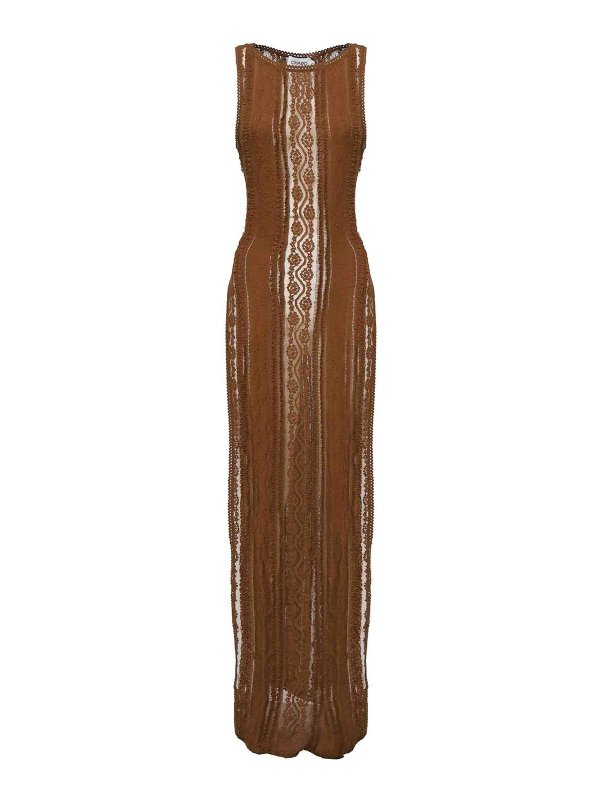 CHARO RUIZ: マキシドレス - マキシドレス - ブラウン