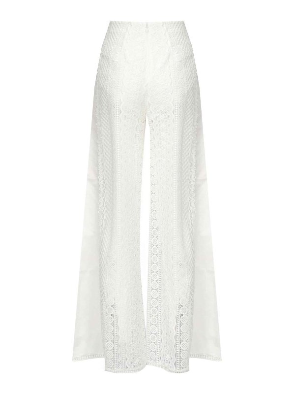 The Best Shops CHARO RUIZ: Pantalons casual - Pantalons Décontractés - Blanc