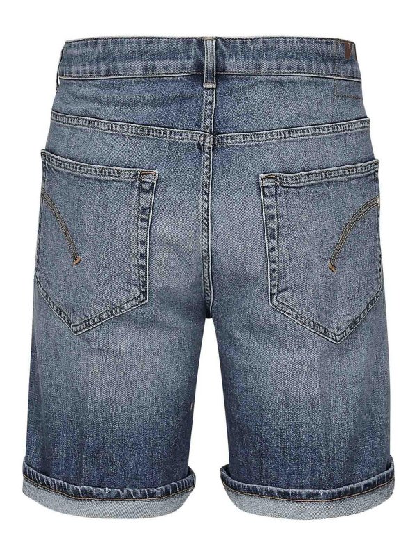 DONDUP: トラウザーショーツ online - ショートパンツ - ブルー