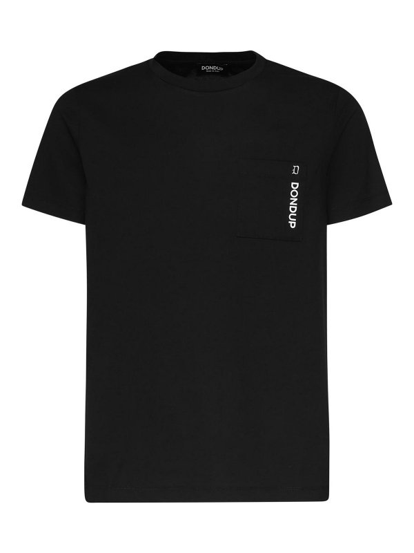 DONDUP: Tシャツ - Tシャツ - 黒