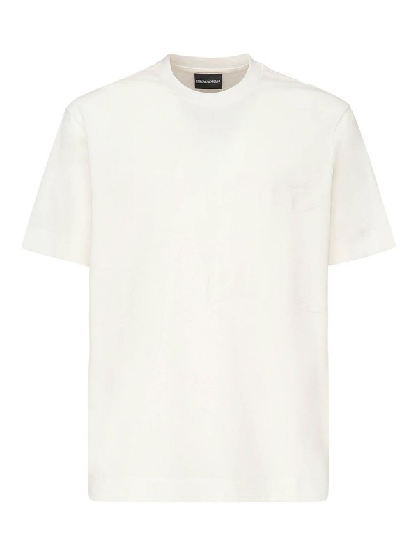 EMPORIO ARMANI: t-shirts - Cotton T-Shirt