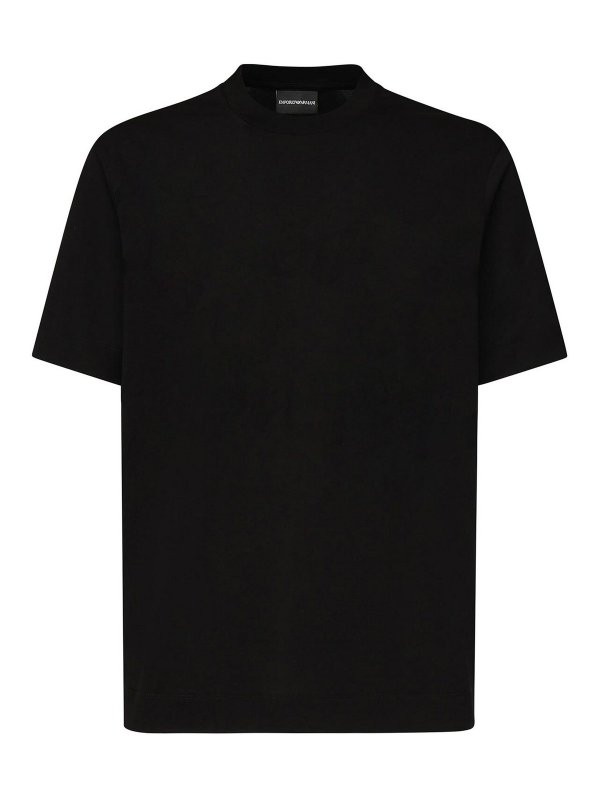 EMPORIO ARMANI: t-shirts - Cotton T-Shirt