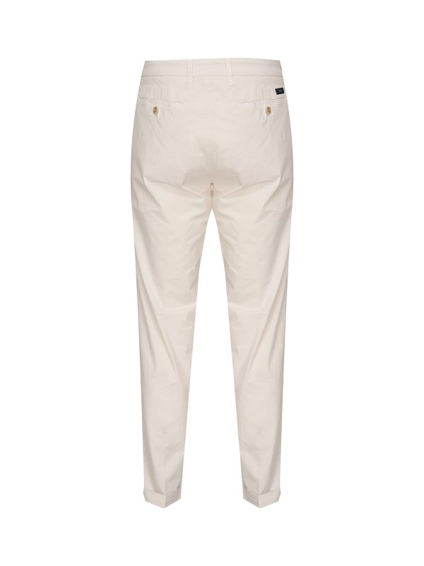 The Best Shops FAY: pantaloni casual - Pantaloni capri popin di cotone