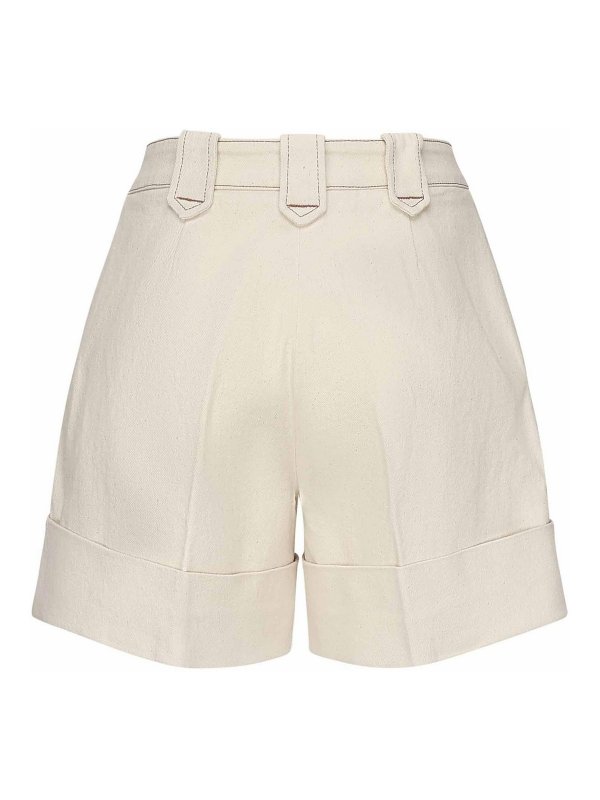 FAY: Trousers Shorts online - Cotton Shorts With Cuff