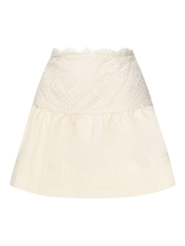 FOR LOVE & LEMONS: mini skirts - Doily Lace Miniskirt