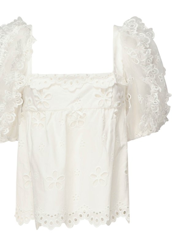 FOR LOVE & LEMONS: Tops und Tank Tops online - Top - Weiß