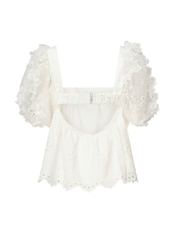 The Best Shops FOR LOVE & LEMONS: Tops und Tank Tops - Top - Weiß