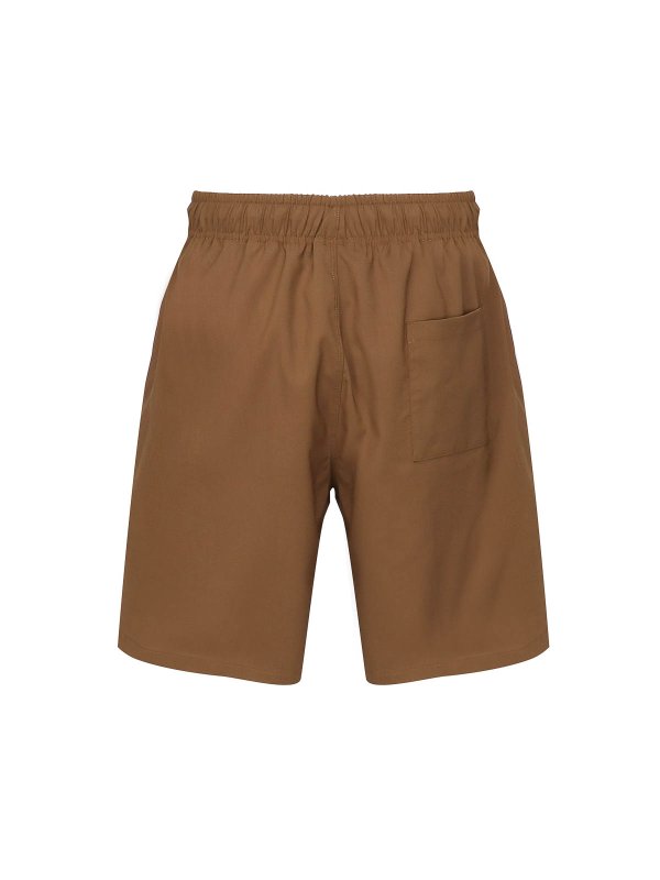The Best Shops GIULIANO GALIANO: Trousers Shorts - Shorts In Linen And Cotton Blend