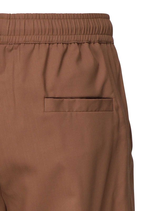 Fresh Trousers In Cool Wool shop online: GIULIANO GALIANO