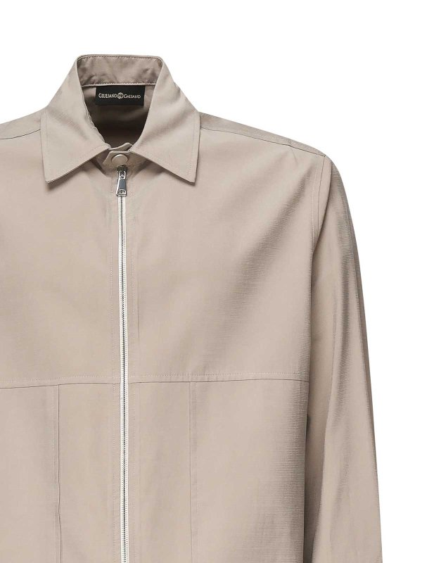 The Best Shops GIULIANO GALIANO: Hemden - Hemd - Beige