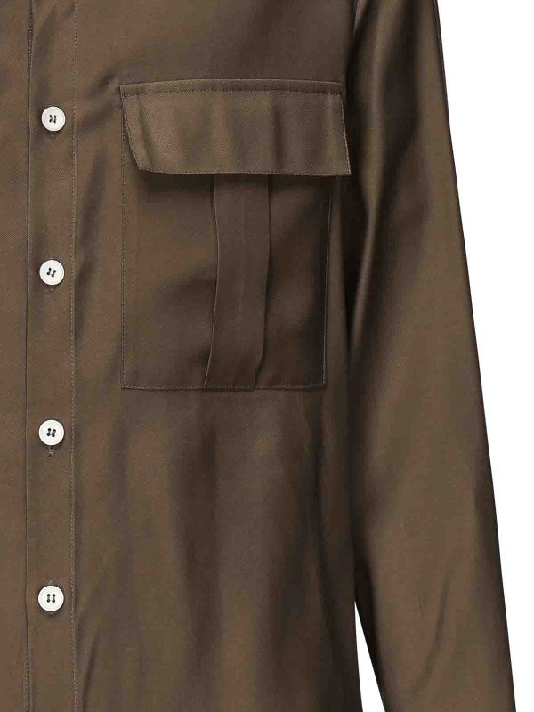Hemd - Braun shop online: GIULIANO GALIANO