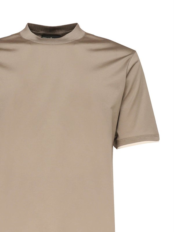 GIULIANO GALIANO: t-shirts online - Pure Cotton T-Shirt