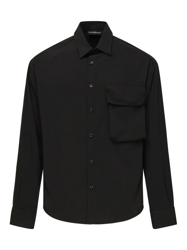 GIULIANO GALIANO: shirts - Shirt With Chest Pocket