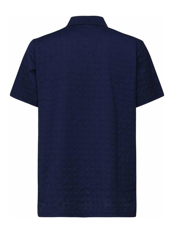 GIVENCHY: polo shirts online - Polo With Embroidered Logo