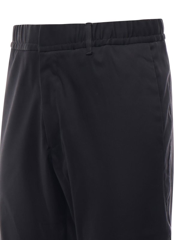 The Best Shops HERNO: カジュアルトラウザー - カジュアルパンツ - 黒