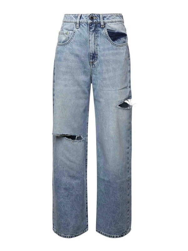 ICON DENIM: ブーツカットジーンズ - ブーツカットジーンズ - ブルー