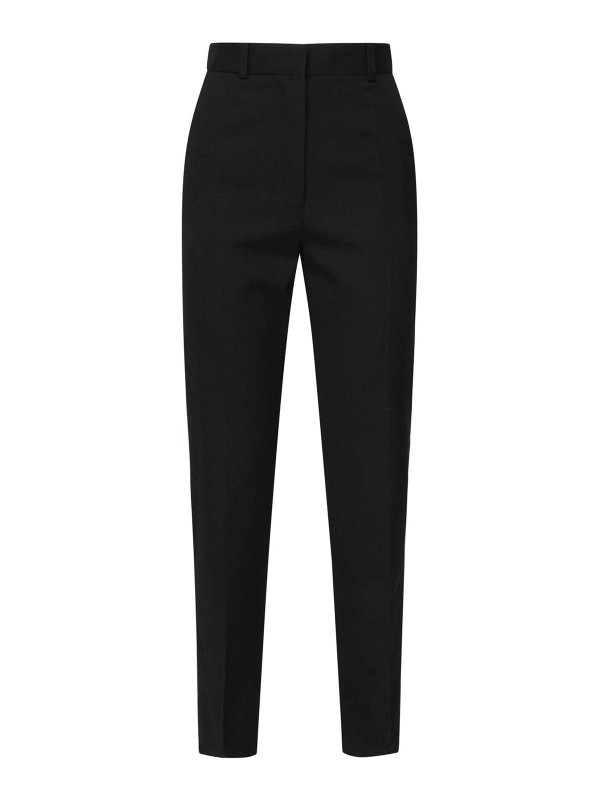 JACQUEMUS: カジュアルトラウザー - カジュアルパンツ - 黒