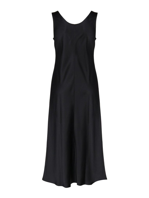 Max Mara: ニーレングスドレス online - 膝丈ドレス - ブルー