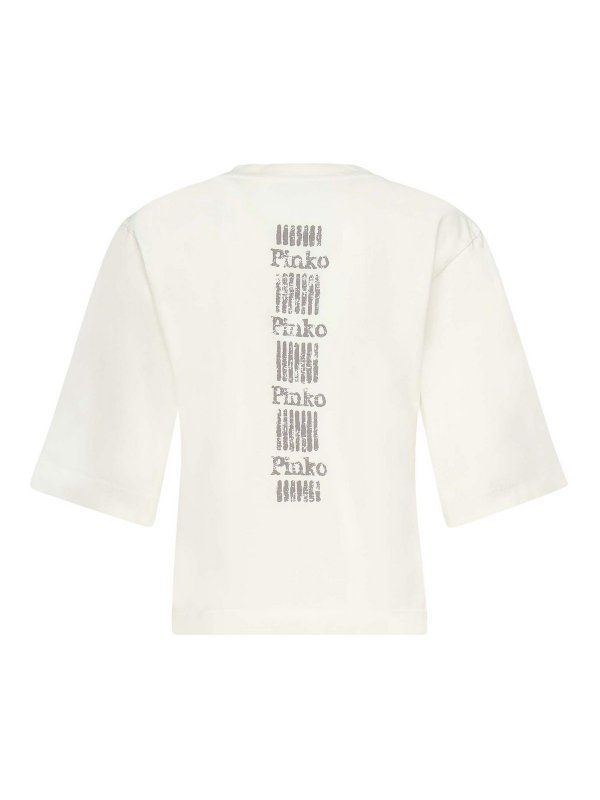 The Best Shops Pinko: Camisetas - Camiseta - Blanco