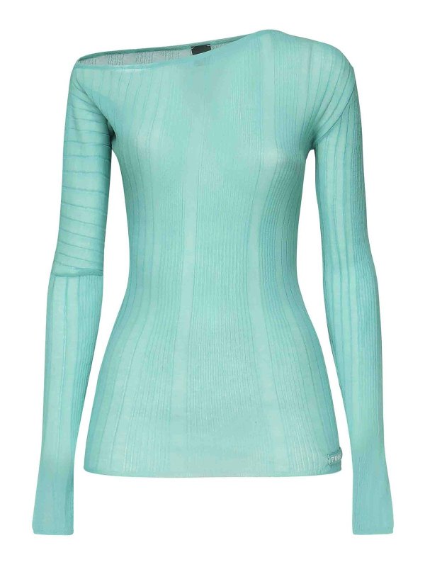 Pinko: crew necks - Vallelunga Asymmetric Sweater