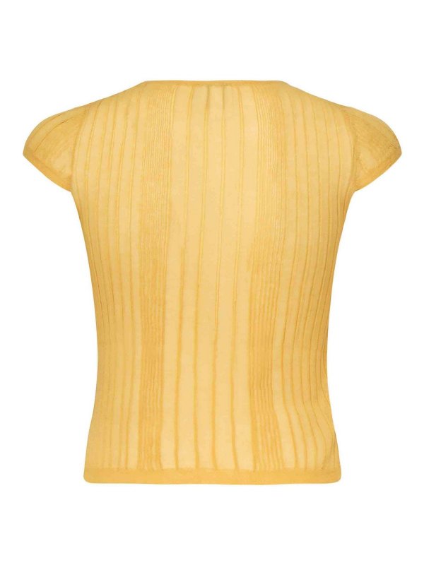 The Best Shops Pinko: crew necks - Tambora Ribbed Sweater