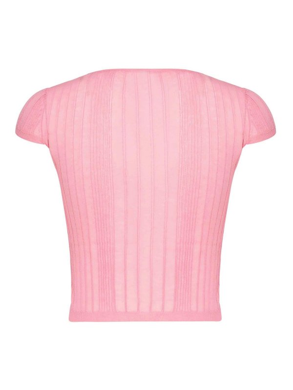 The Best Shops Pinko: crew necks - Tambora Ribbed Sweater