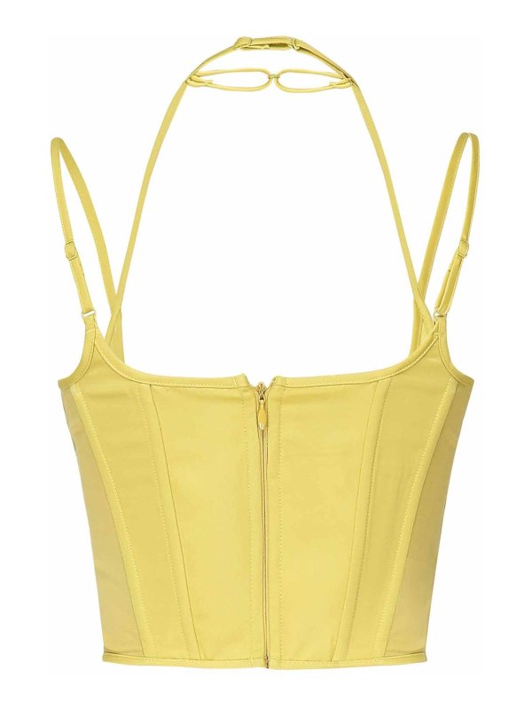 The Best Shops Pinko: Tops & Tank tops - Sleeveless Bustier Top