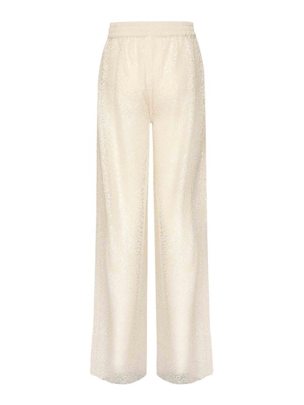 The Best Shops Pinko: casual trousers - Palazzo Trousers With Sequins