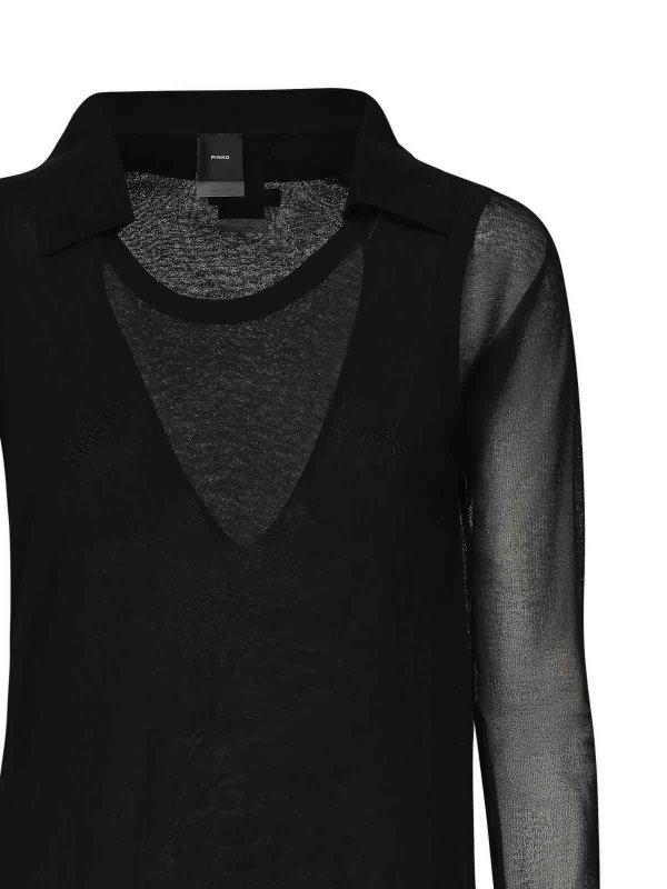 Pinko: ニーレングスドレス online - 膝丈ドレス - 黒