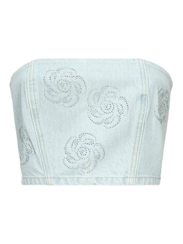 ROTATE Birger Christensen: トップス＆タンクトップ - トップ/タンクトップ - ブルー