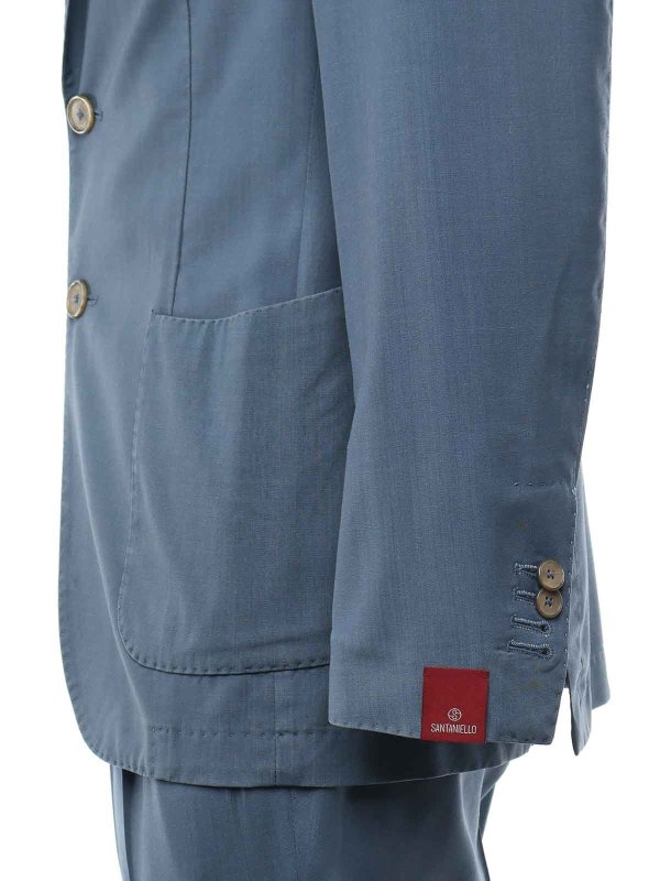 SANTANIELLO: casual suits online - Pure Linen Dress