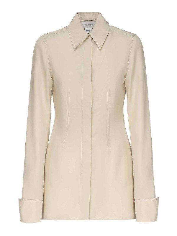 SPORTMAX: シャツ - シャツ - 白