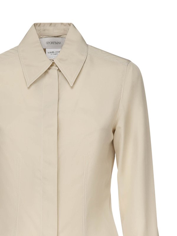 SPORTMAX: シャツ online - シャツ - 白