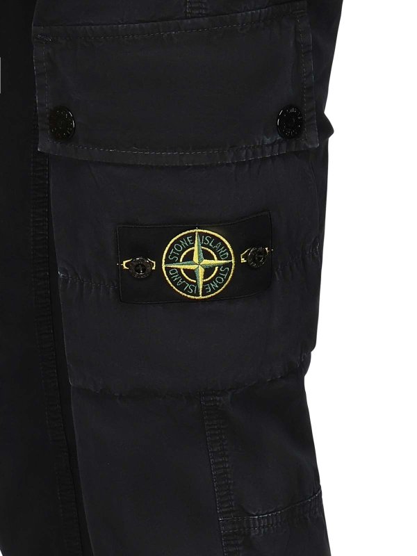 The Best Shops STONE ISLAND: casual trousers - Cargo Pants With Pockets